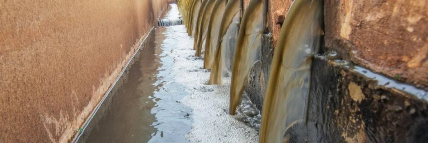 dumping wastewater